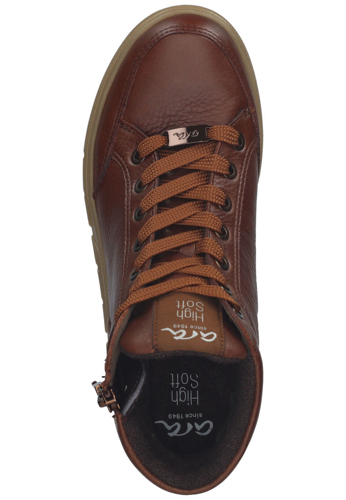 ara Stiefelette Leder Nuss