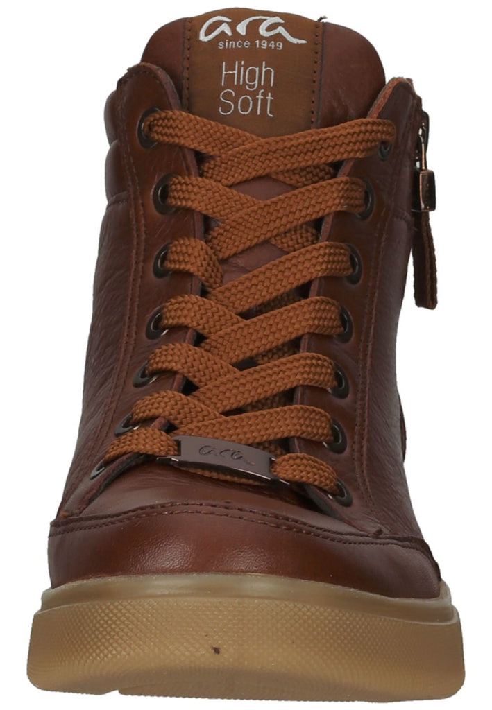 ara Stiefelette Leder Nuss