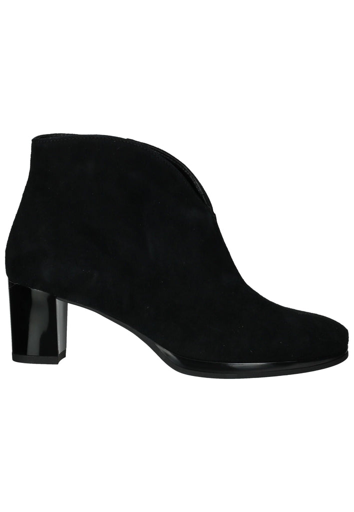 ara Stiefelette Leder Schwarz