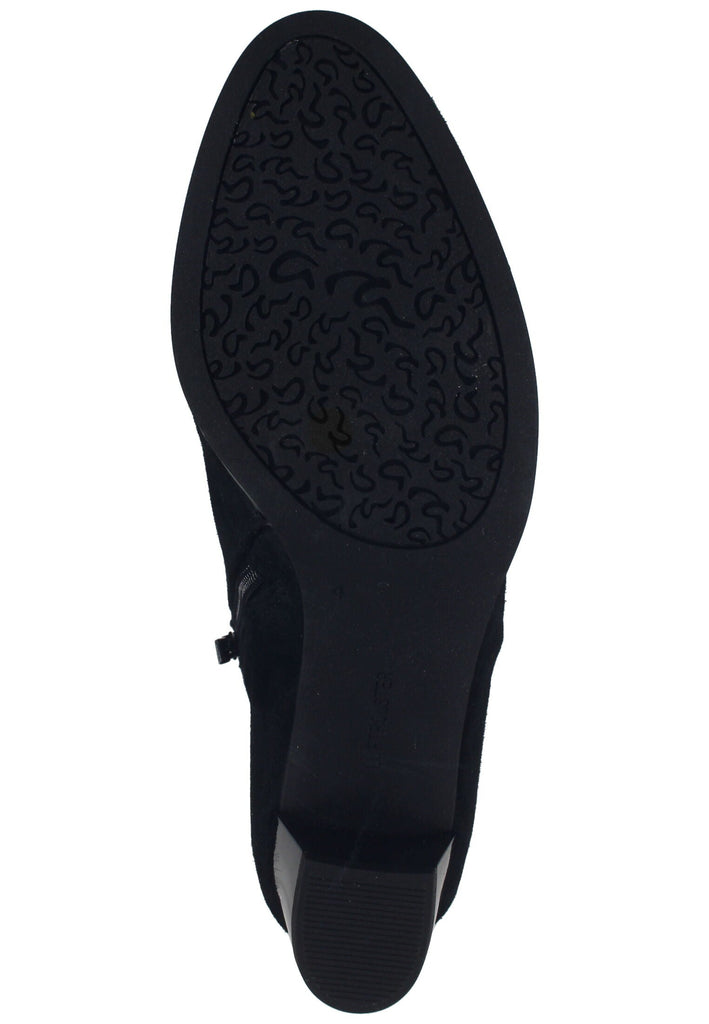 ara Stiefelette Leder Schwarz