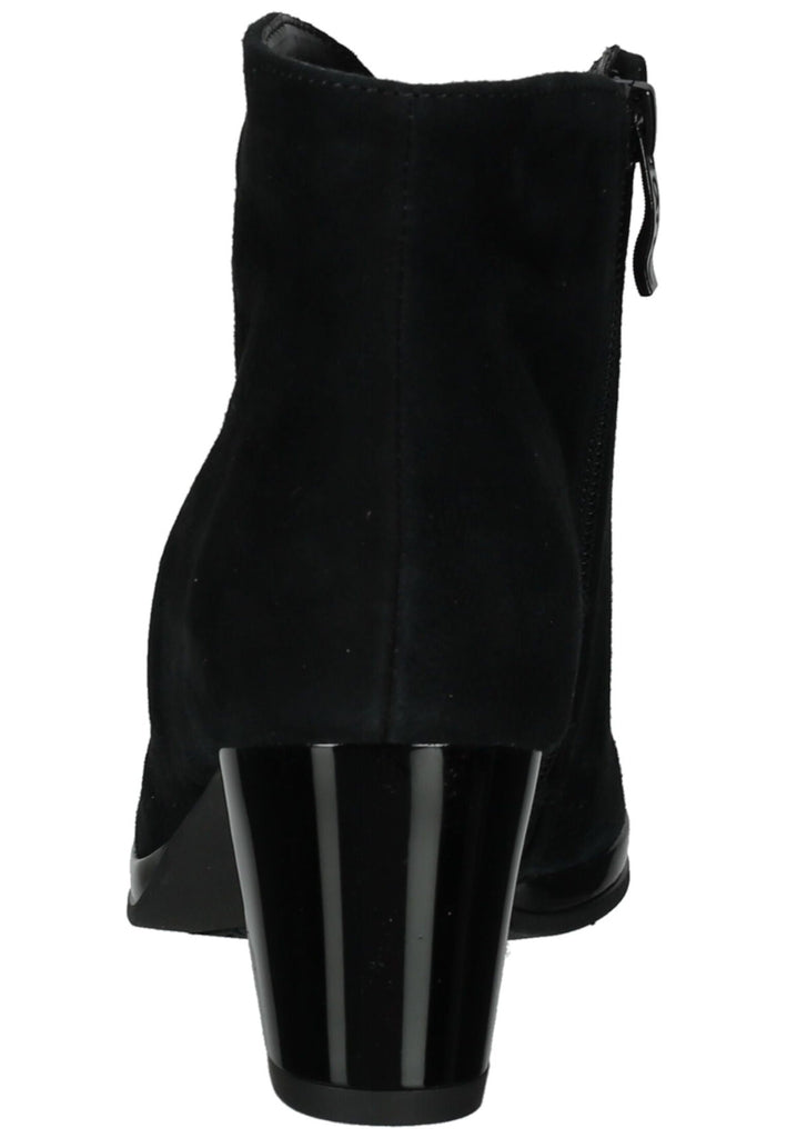 ara Stiefelette Leder Schwarz