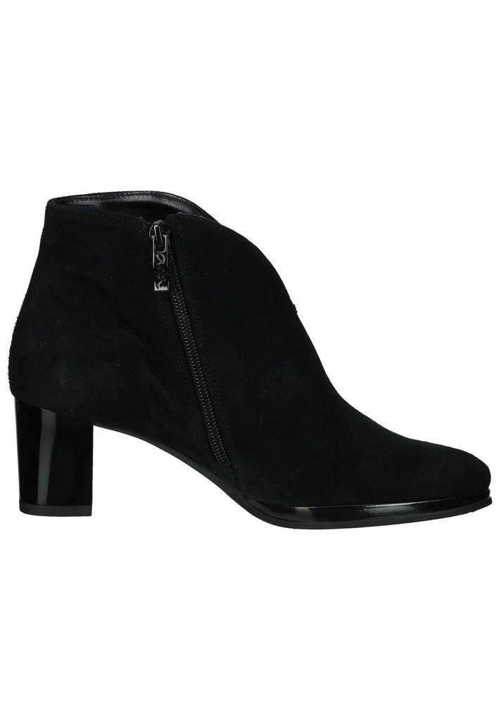 ara Stiefelette Leder Schwarz