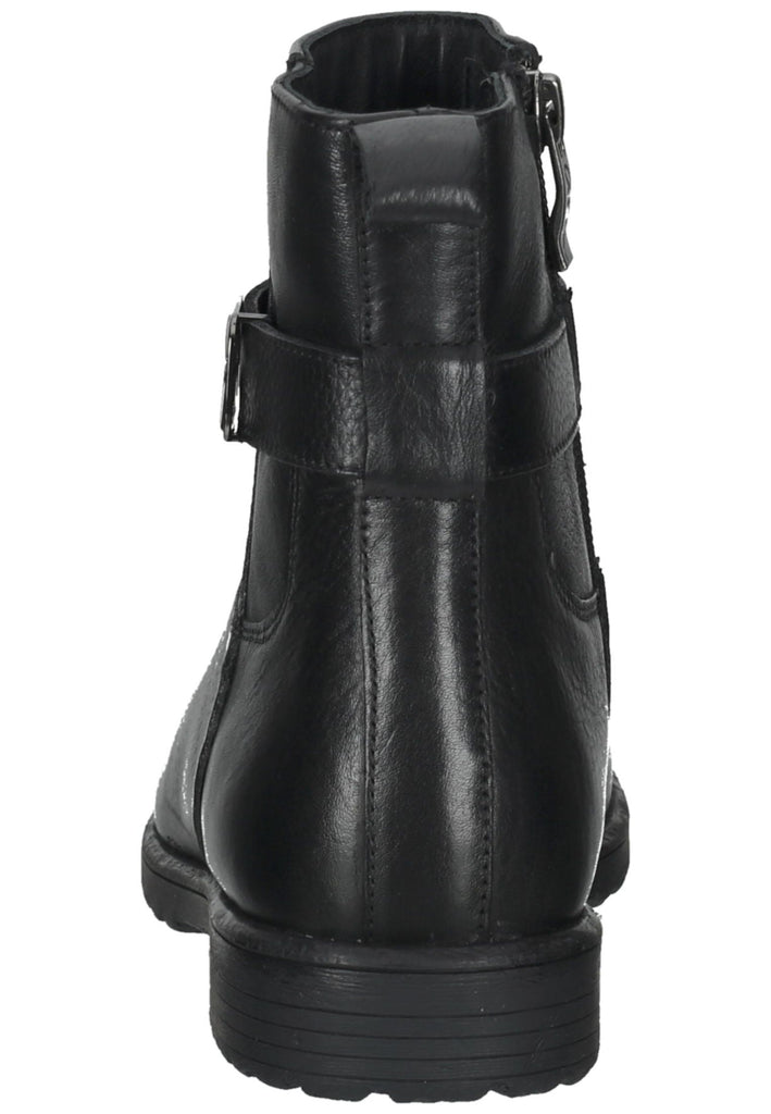 ara Stiefelette Leder Schwarz