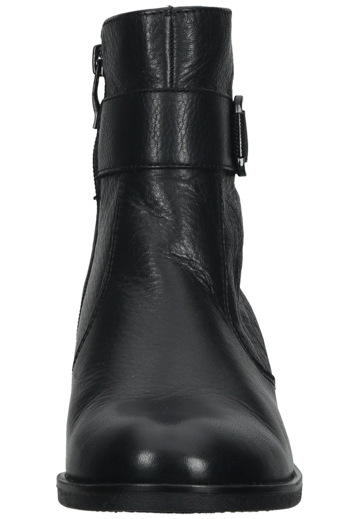 ara Stiefelette Leder Schwarz