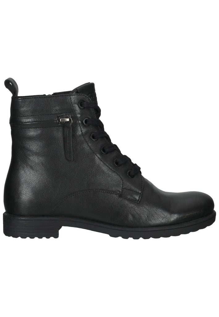 ara Stiefelette Leder Schwarz