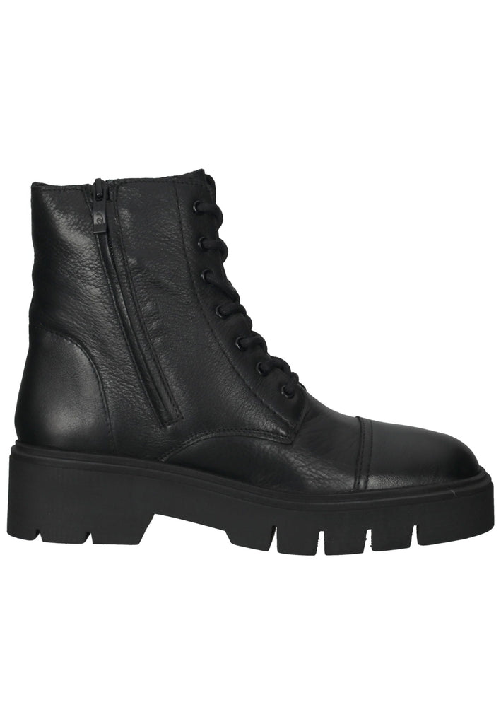 ara Stiefelette Leder Schwarz