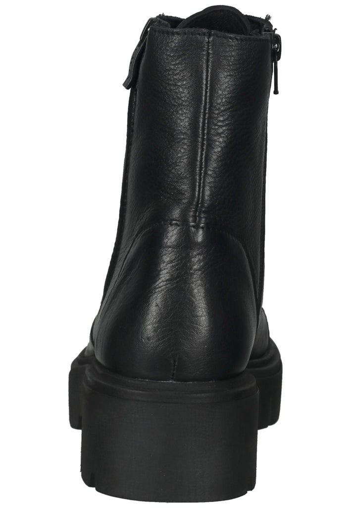 ara Stiefelette Leder Schwarz