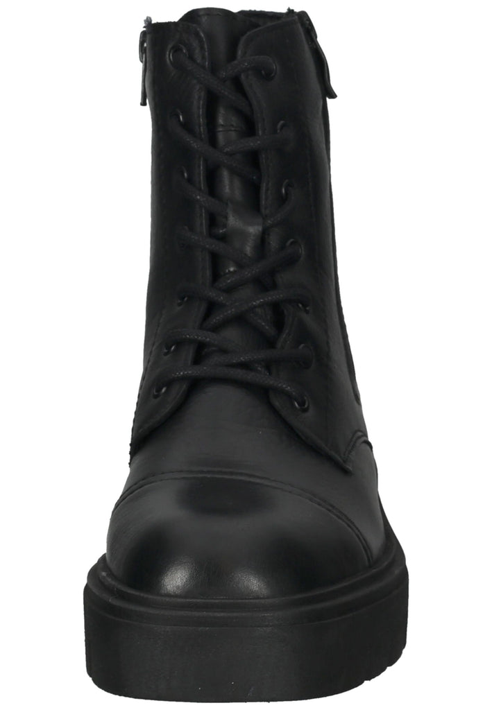 ara Stiefelette Leder Schwarz