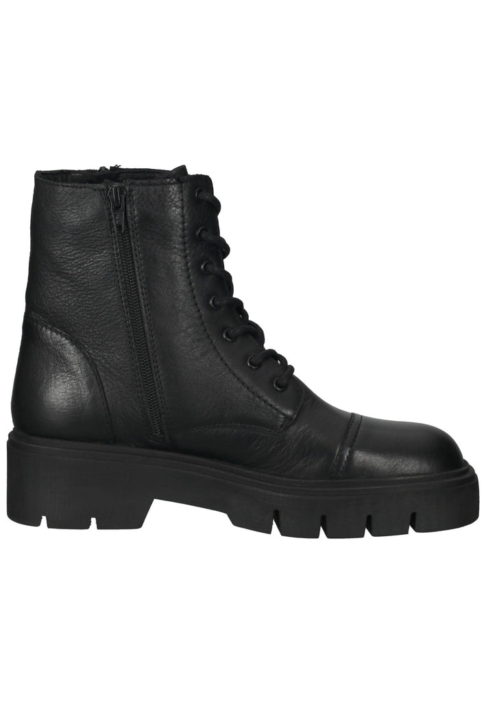 ara Stiefelette Leder Schwarz