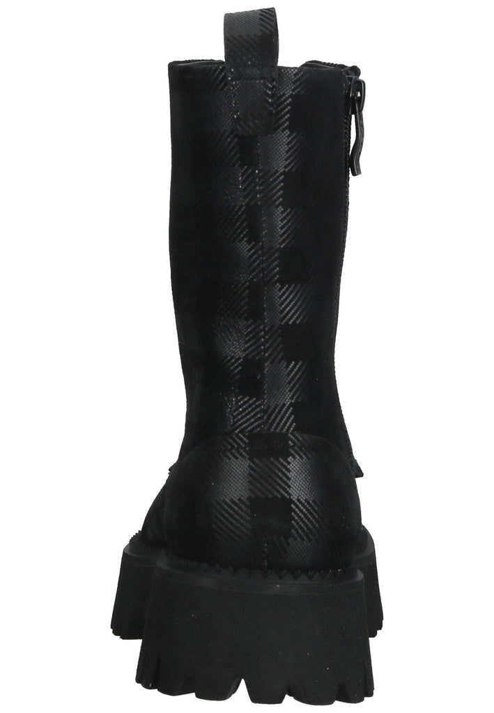 ara Stiefelette Leder Schwarz