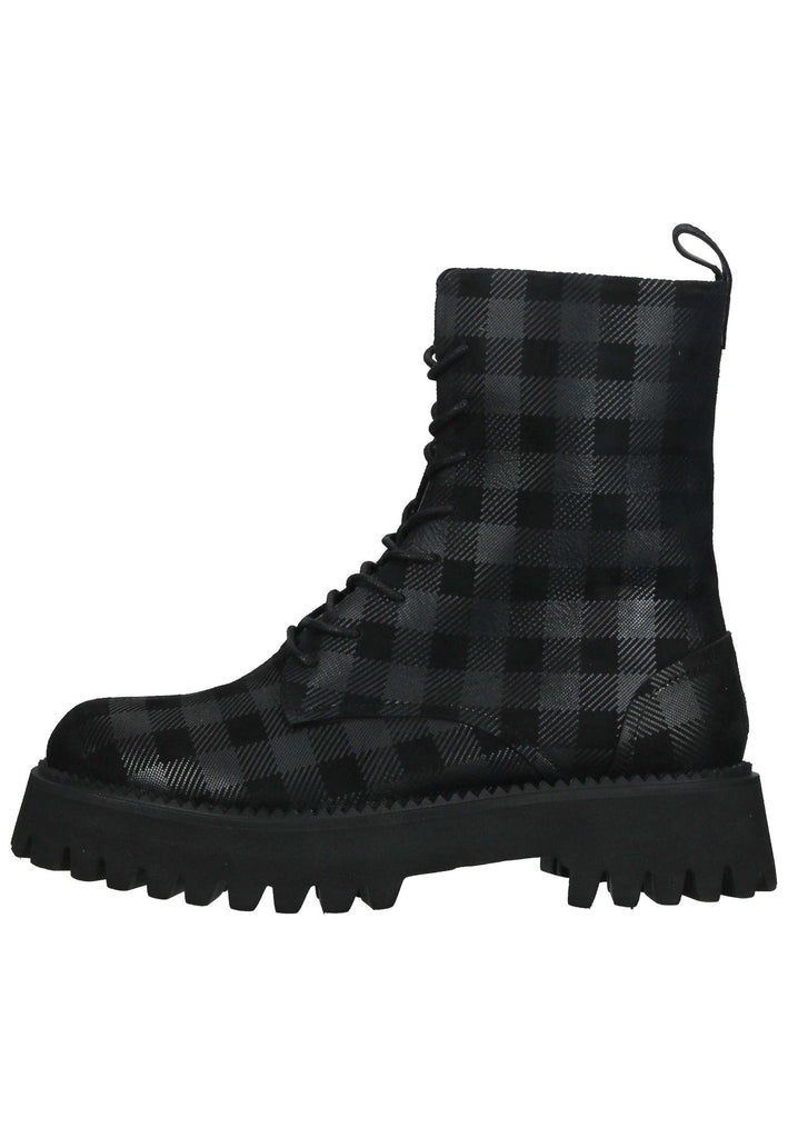 ara Stiefelette Leder Schwarz