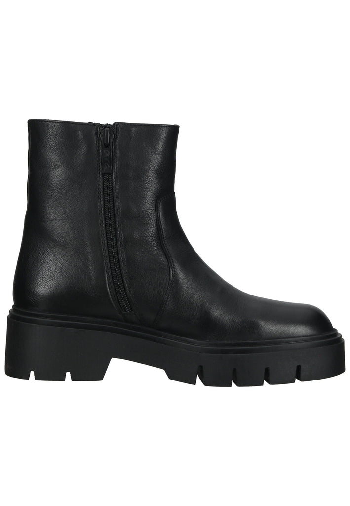 ara Stiefelette Leder Schwarz