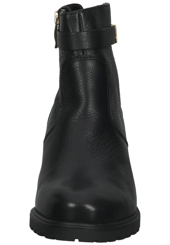 ara Stiefelette Leder Schwarz/Gold