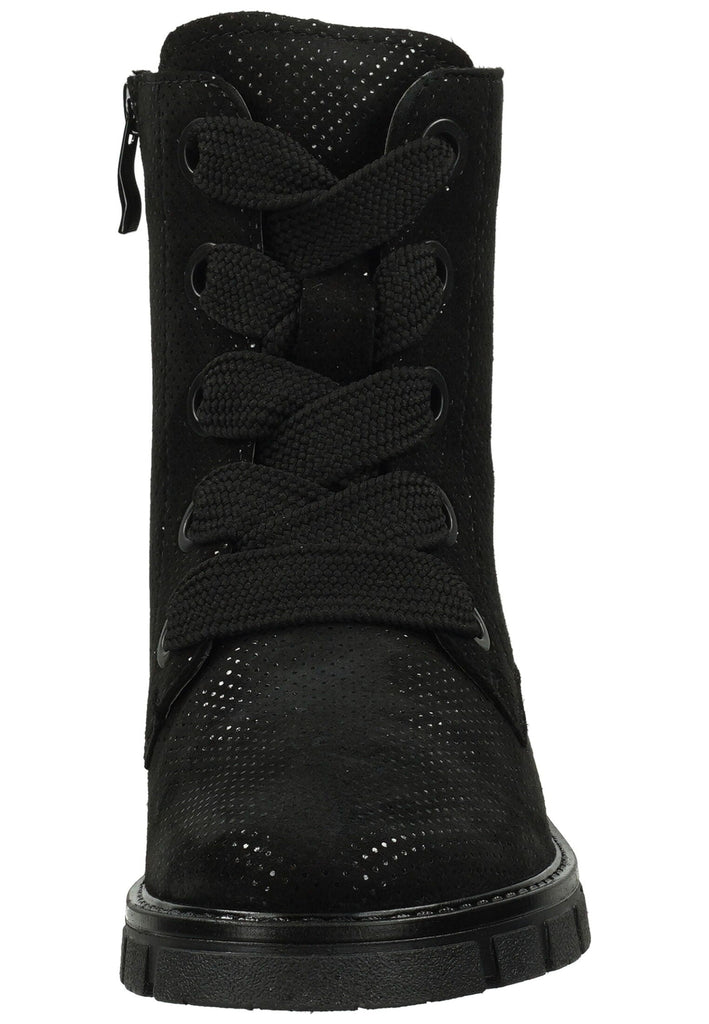 ara Stiefelette Leder Schwarz Warmfutter