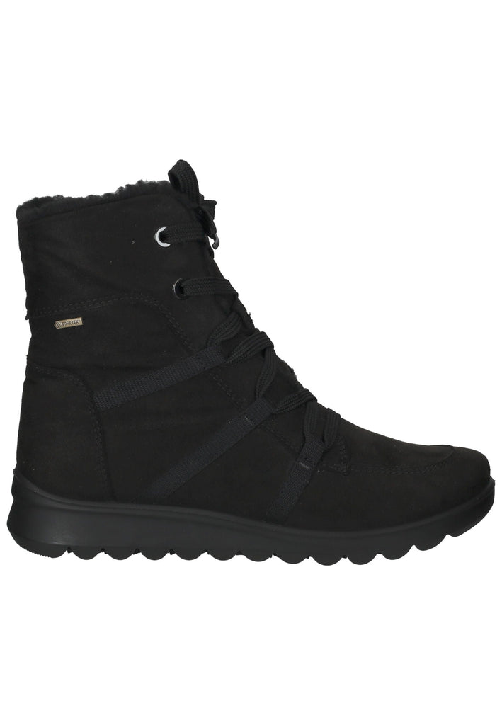 ara Stiefelette Leder Schwarz Warmfutter
