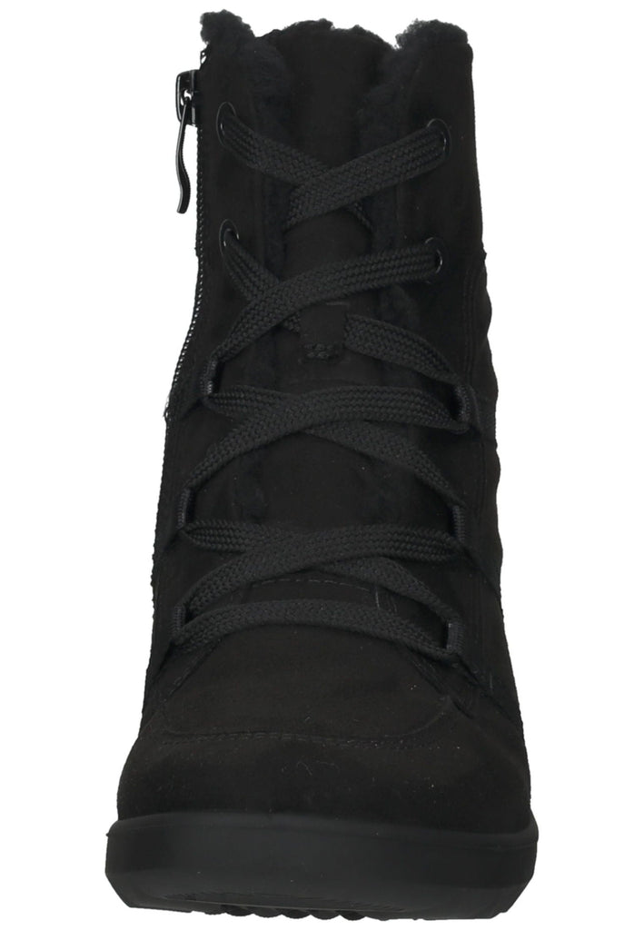 ara Stiefelette Leder Schwarz Warmfutter