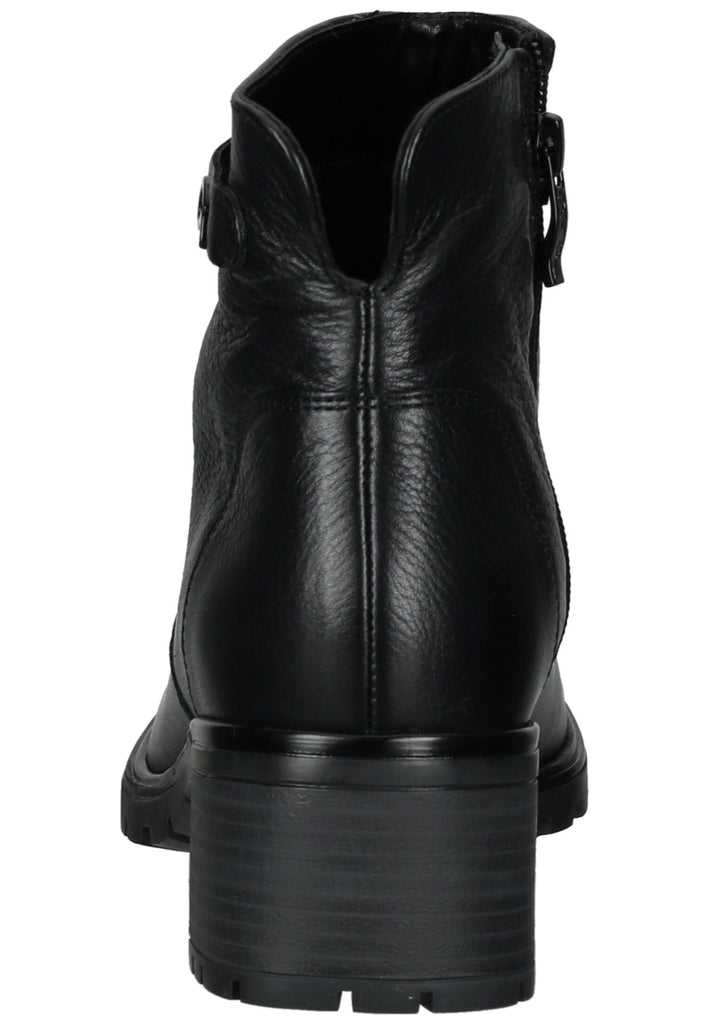 ara Stiefelette Leder Schwarz Warmfutter