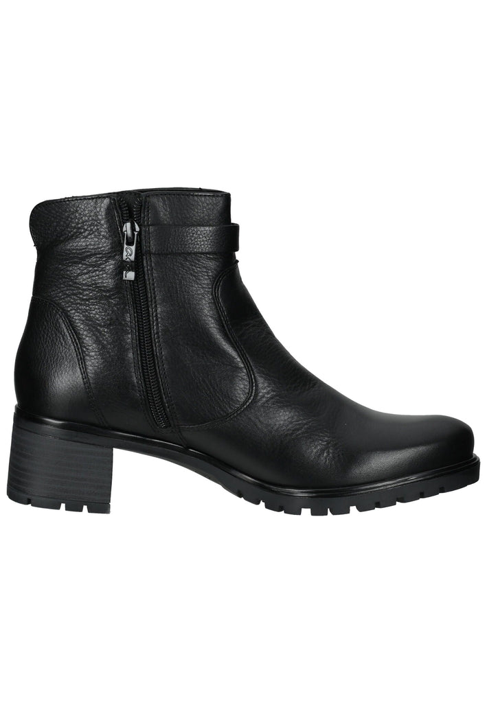 ara Stiefelette Leder Schwarz Warmfutter