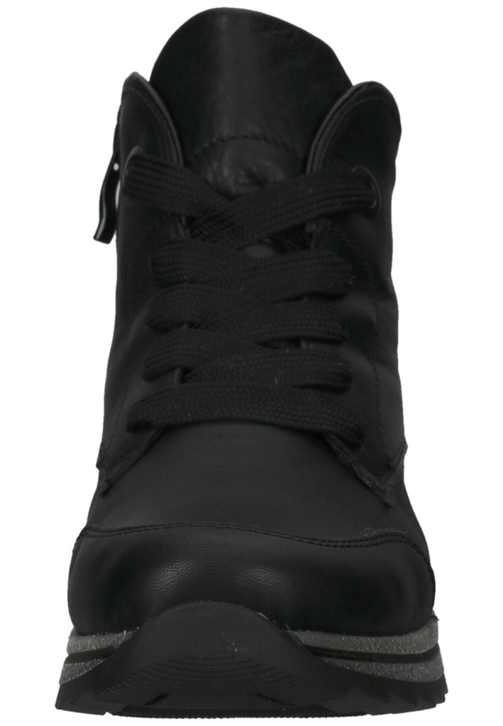 ara Stiefelette Leder Schwarz Warmfutter