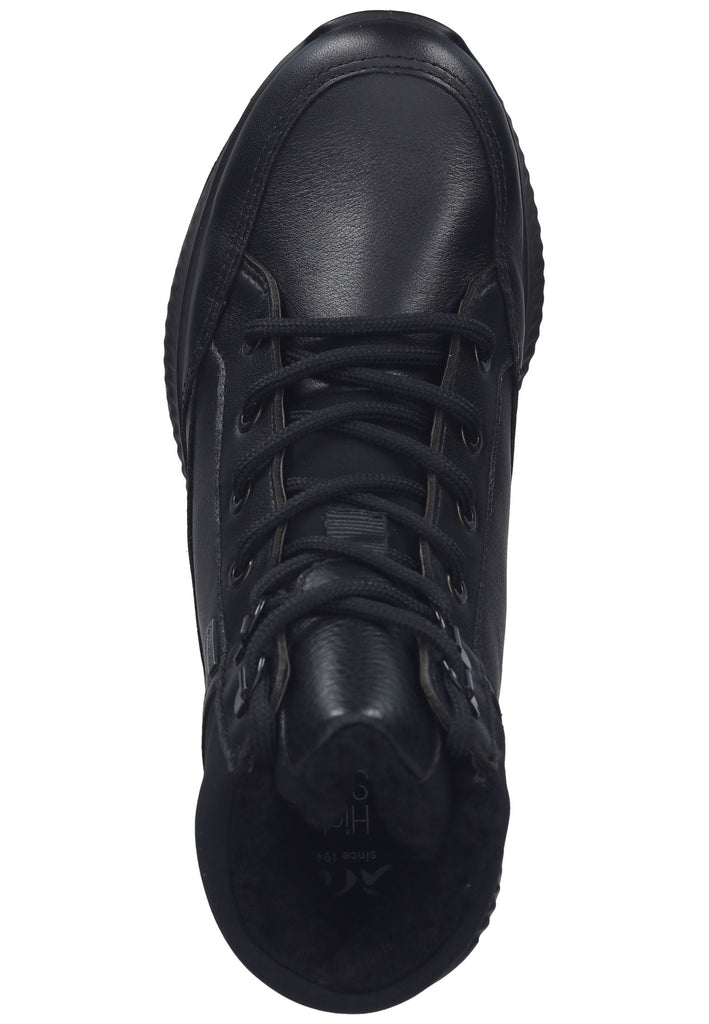 ara Stiefelette Leder Schwarz Warmfutter