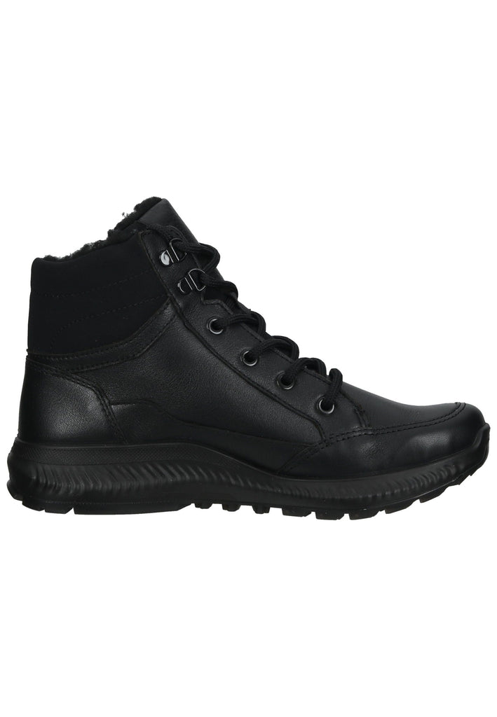 ara Stiefelette Leder Schwarz Warmfutter