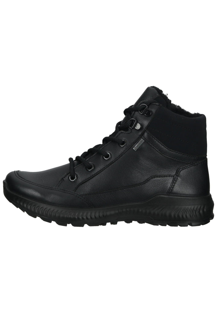 ara Stiefelette Leder Schwarz Warmfutter