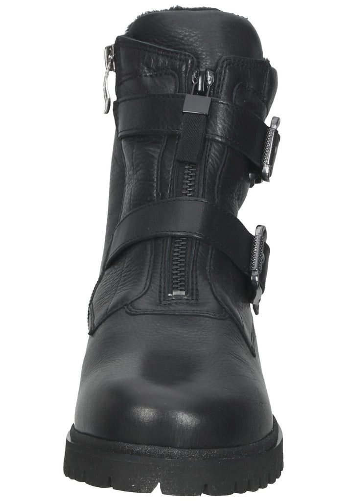ara Stiefelette Leder Schwarz Warmfutter