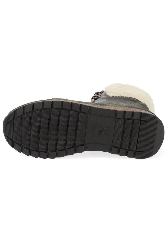 ara Stiefelette Leder/Synthetik Forest Warmfutter
