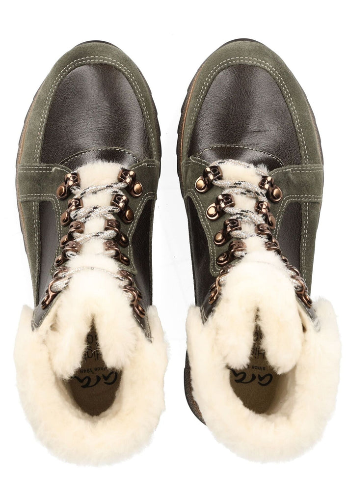 ara Stiefelette Leder/Synthetik Forest Warmfutter