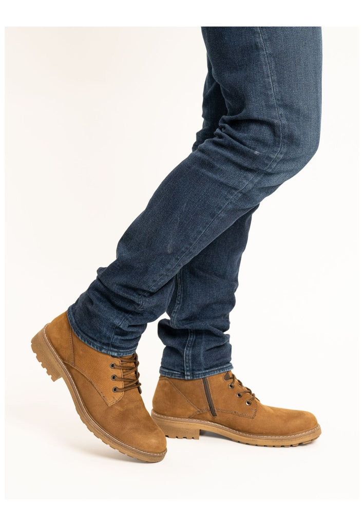 ara Stiefelette Leder Tabacco Warmfutter