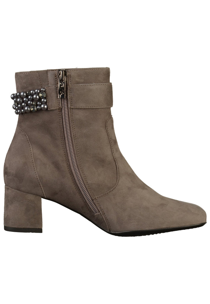 ara Stiefelette Leder Taupe