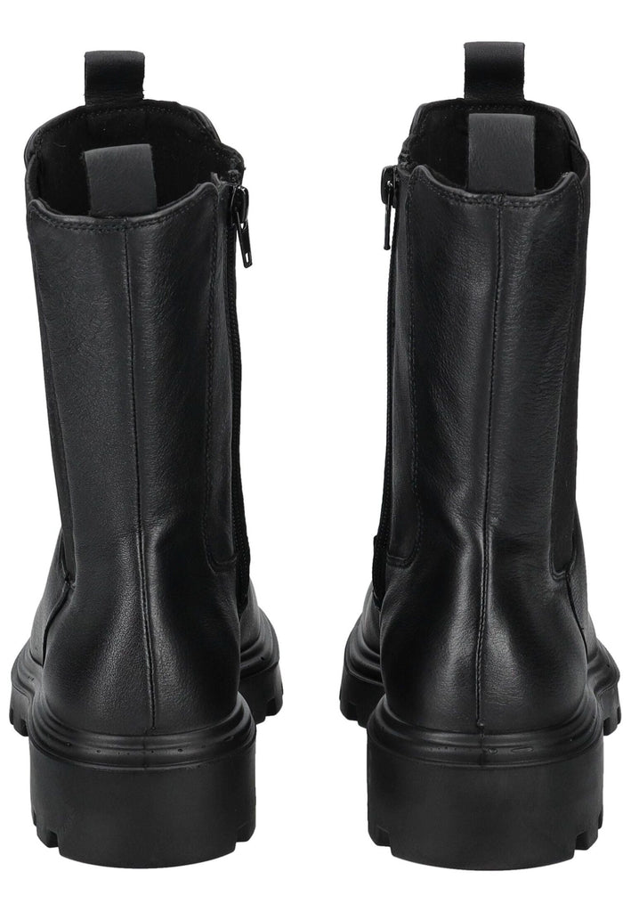 ara Stiefelette Leder/Textil Schwarz