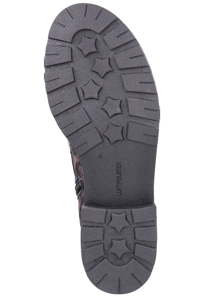 ara Stiefelette Lederimitat Grau