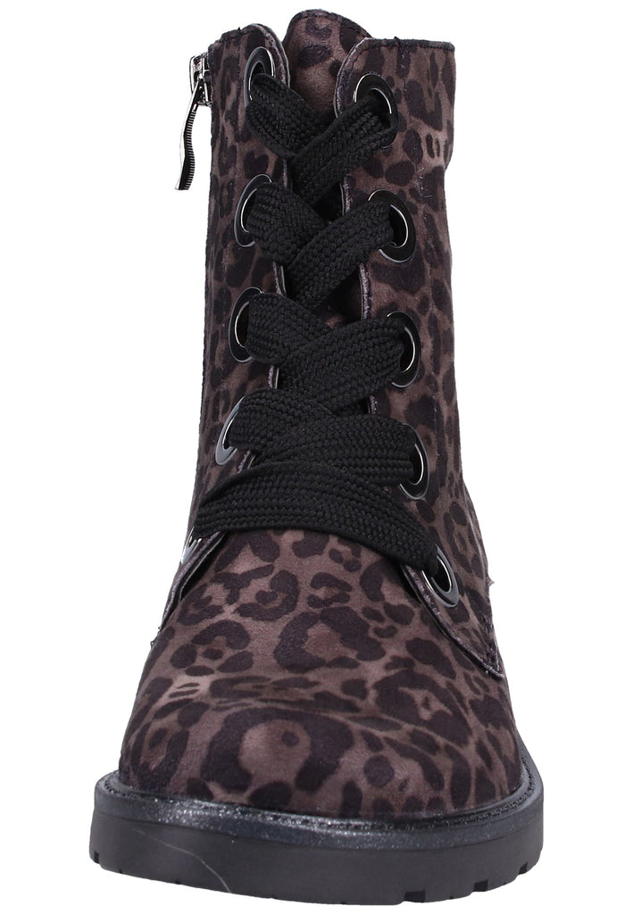 ara Stiefelette Lederimitat Grau
