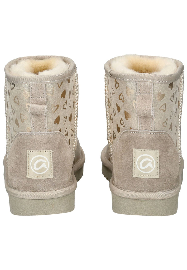 ara Stiefelette Lederimitat Shell Warmfutter