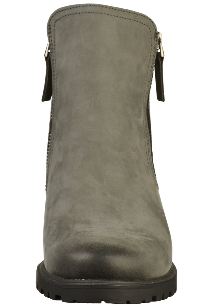 ara Stiefelette Nubukleder Grau