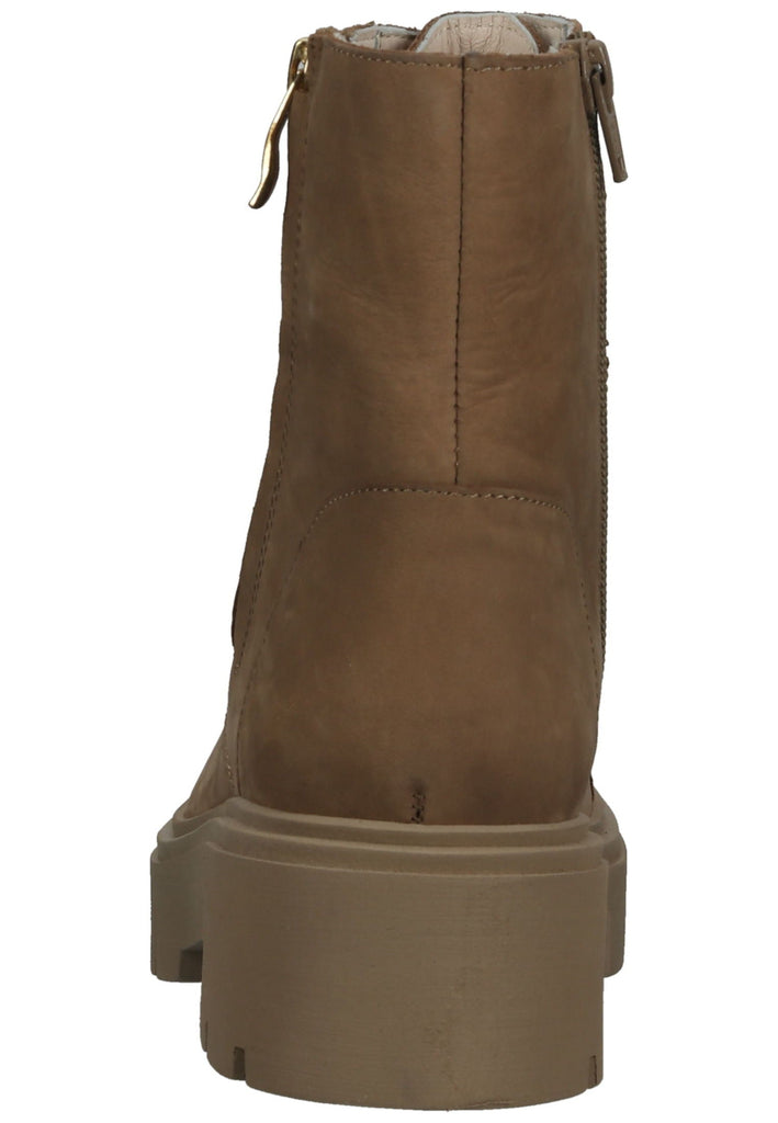 ara Stiefelette Nubukleder Taupe