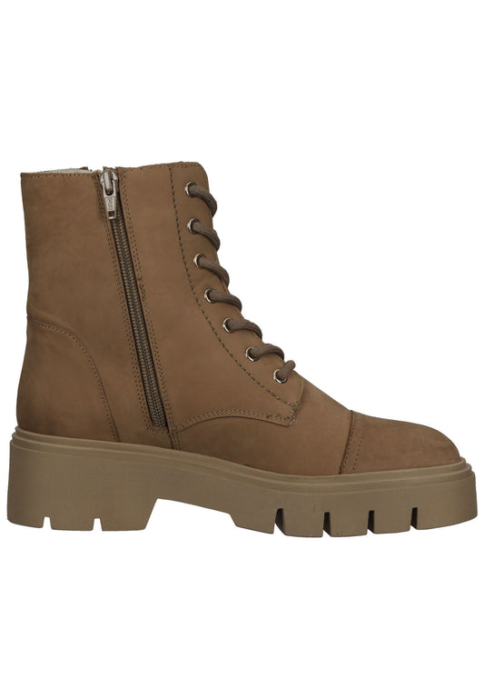 ara Stiefelette Nubukleder Taupe