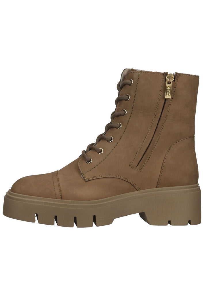 ara Stiefelette Nubukleder Taupe