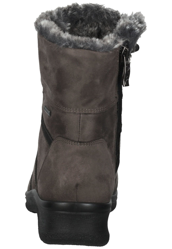 ara Stiefelette Textil Graphit Warmfutter