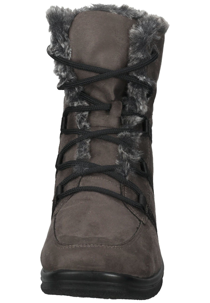 ara Stiefelette Textil Graphit Warmfutter