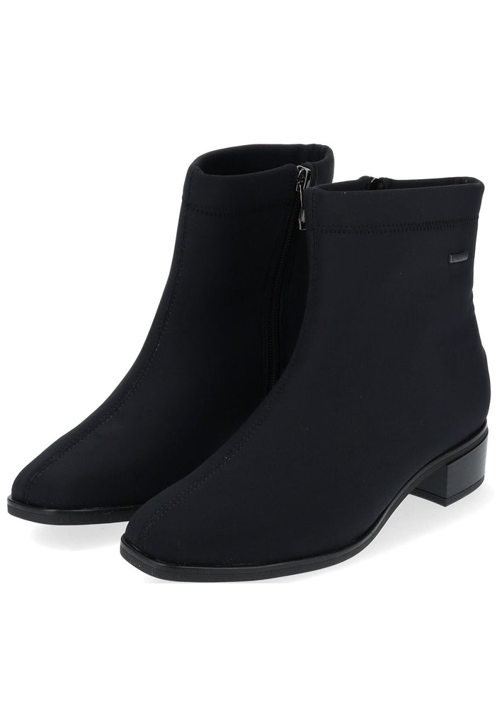 ara Stiefelette Textil Schwarz