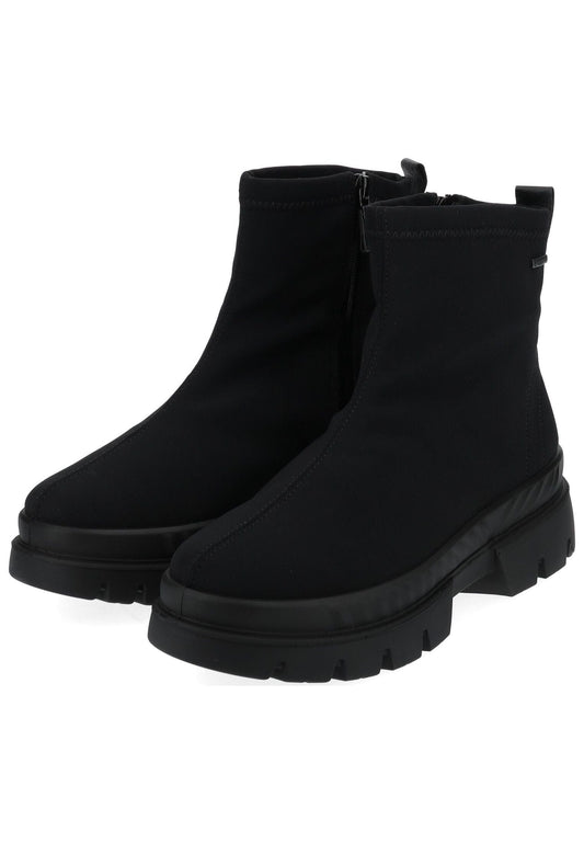 ara Stiefelette Textil Schwarz Warmfutter