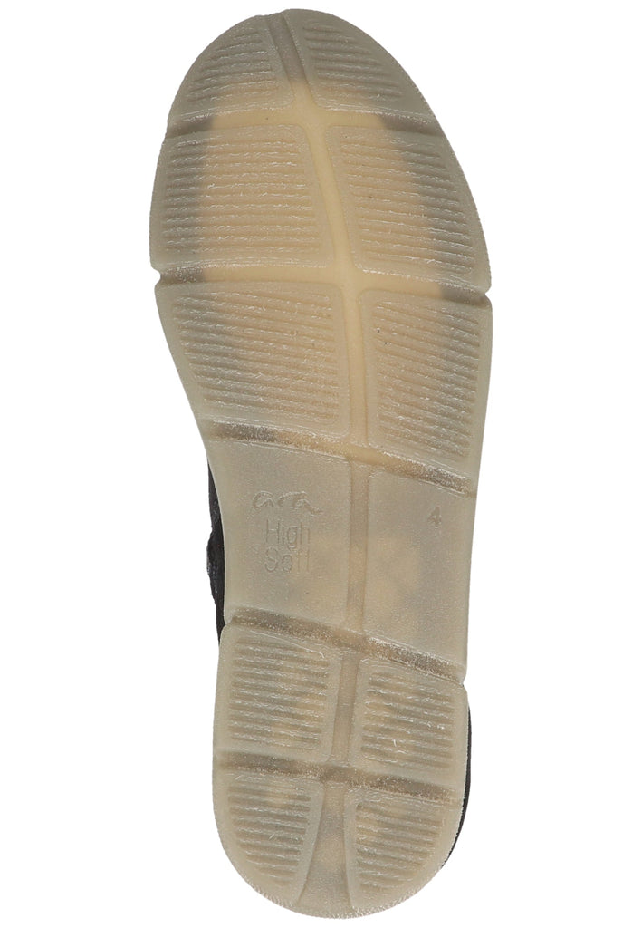 ara Stiefelette Veloursleder Blau