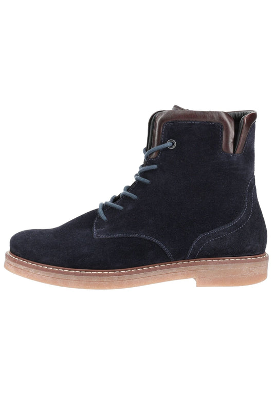 ara Stiefelette Veloursleder Blau