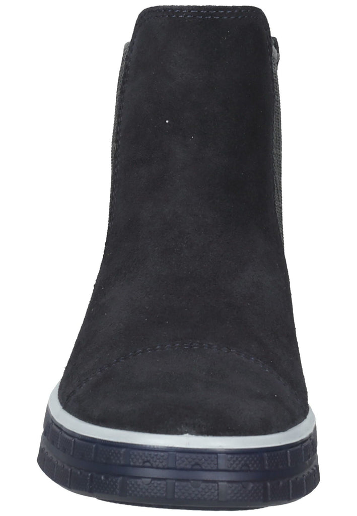 ara Stiefelette Veloursleder Blau/Grau