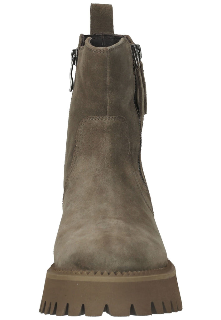 ara Stiefelette Veloursleder Braun