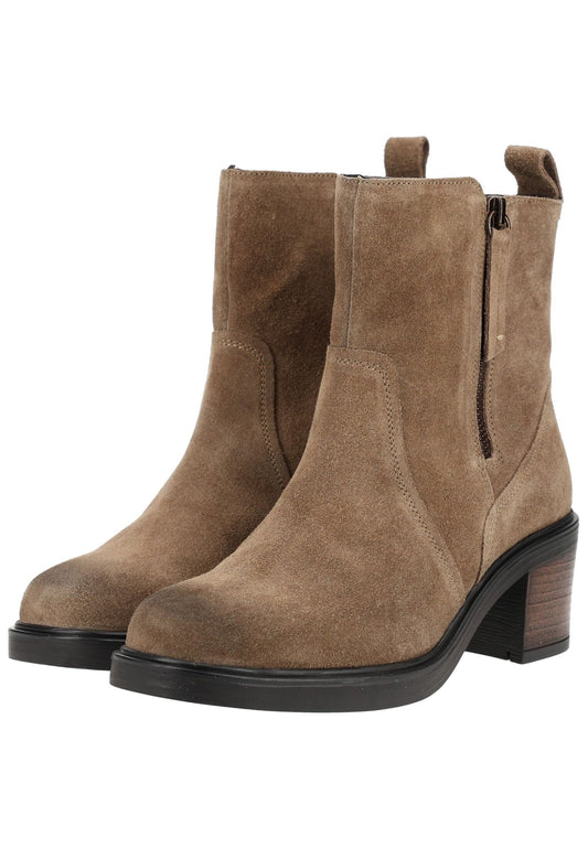 ara Stiefelette Veloursleder Braun