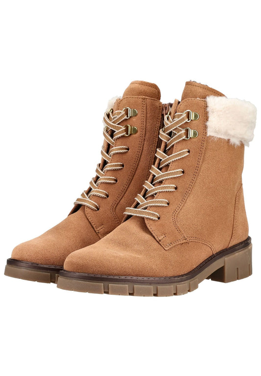 ara Stiefelette Veloursleder Braun