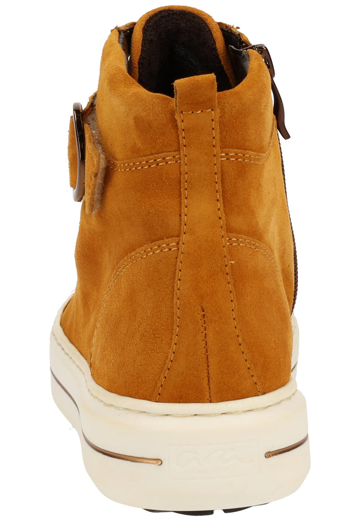 ara Stiefelette Veloursleder Curry
